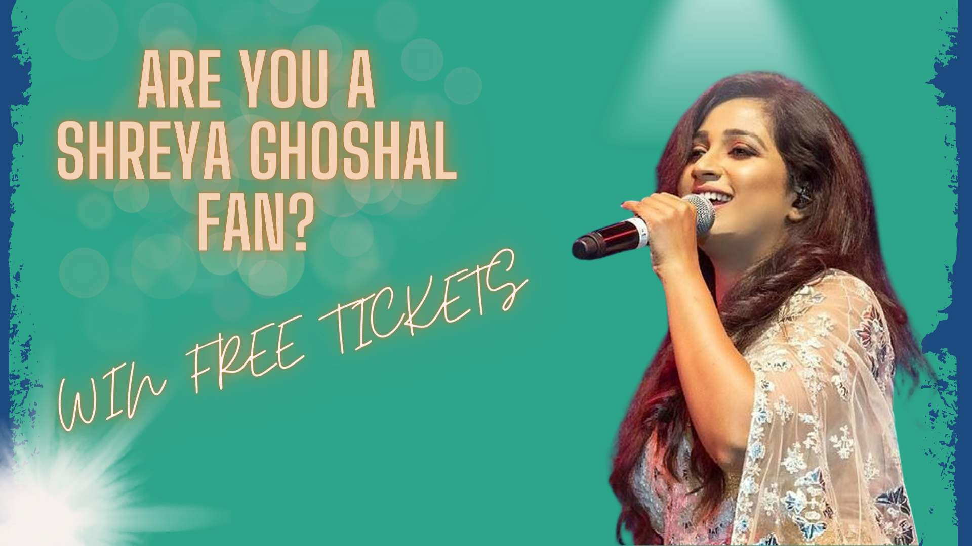 Shreya Ghoshal “All Hearts Tour” Contest