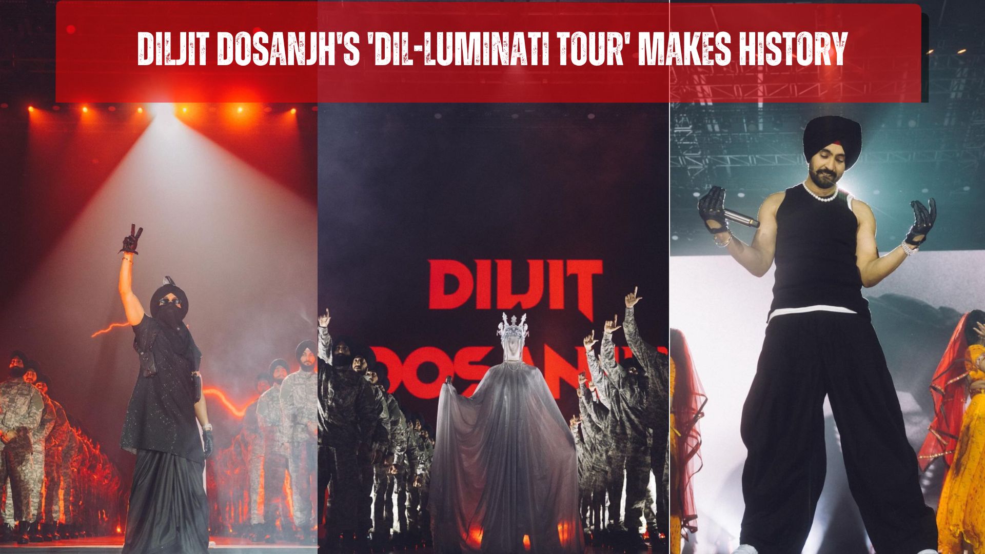 Diljit Dosanjh’s ‘Dil-Luminati Tour’ Makes History with Spectacular Start in Vancouver