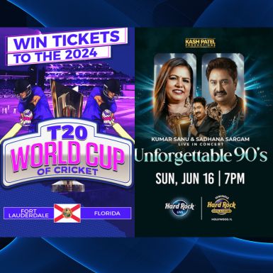 Cricket Clash and Bollywood Bash: Your Chance to Win Tickets – Presented by Kash Patel Productions!