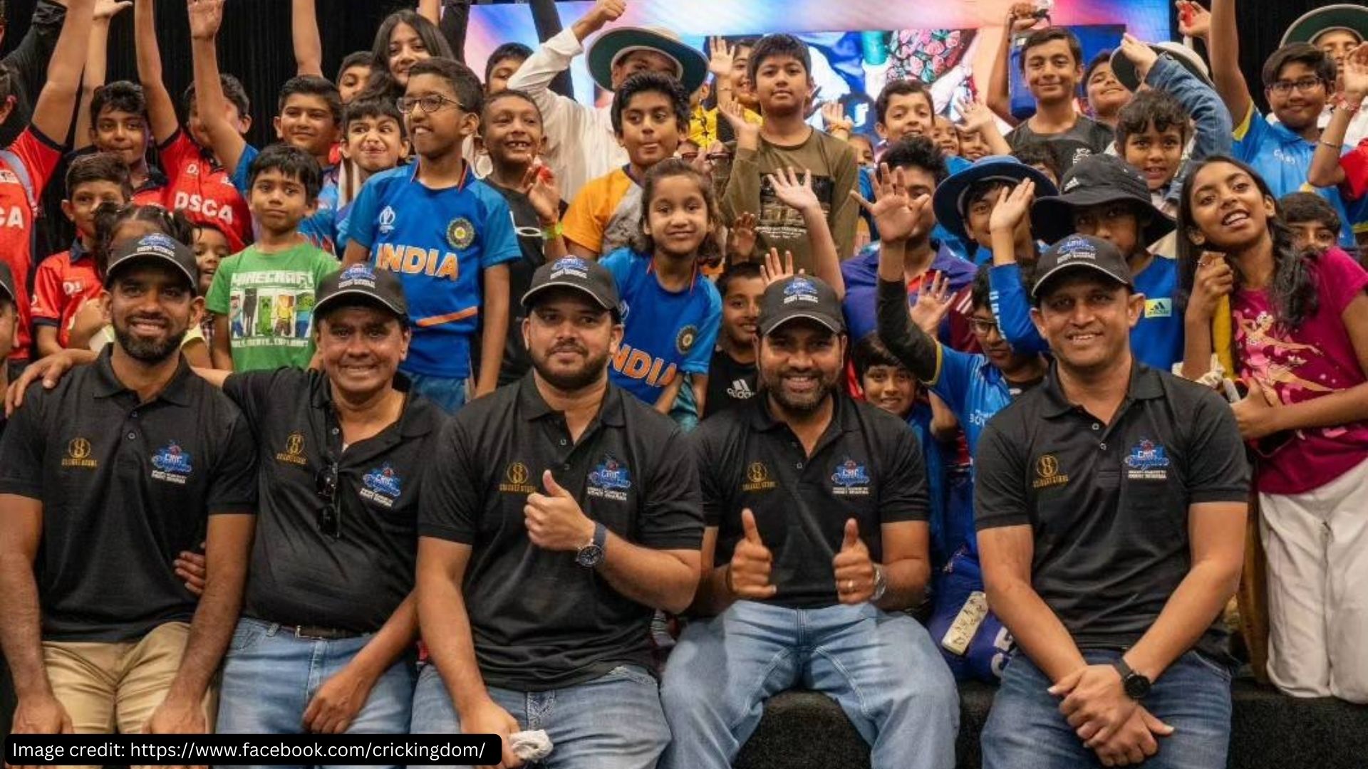 Rohit Sharma Launches Cricket Academy in the USA and Comes to Meet Fans