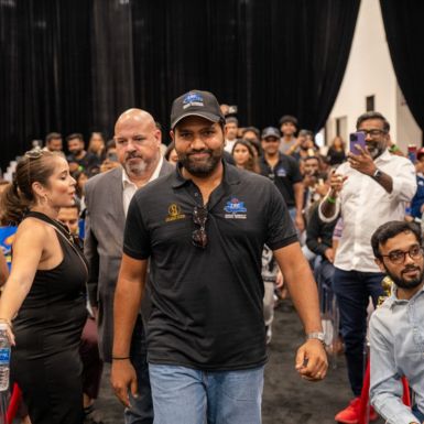 Rohit Sharma Launches Cricket Academy in the USA and Comes to Meet Fans