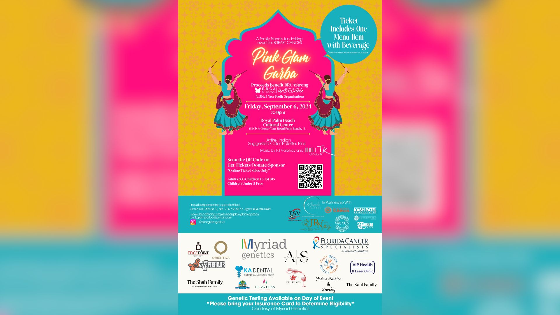 Garba for a Cause: Dance to Support Breast Cancer Awareness