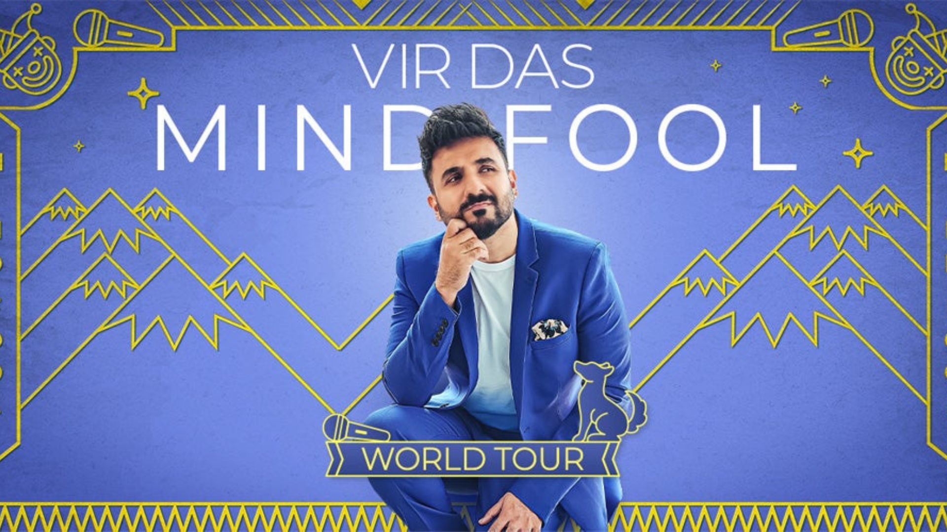 Vir Das is Bringing His ‘Mind Fool World Tour’ to North America!