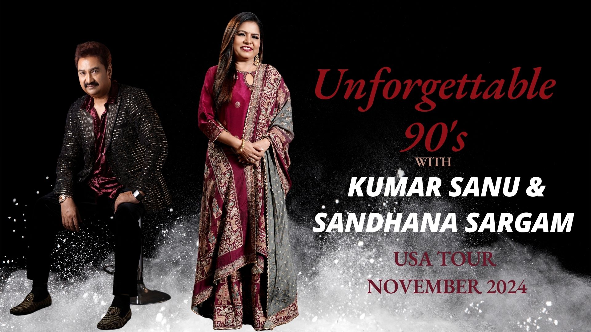 Kumar Sanu and Sadhana Sargam Set to Serenade the US This Fall with Unforgettable 90’s Tour Part Two