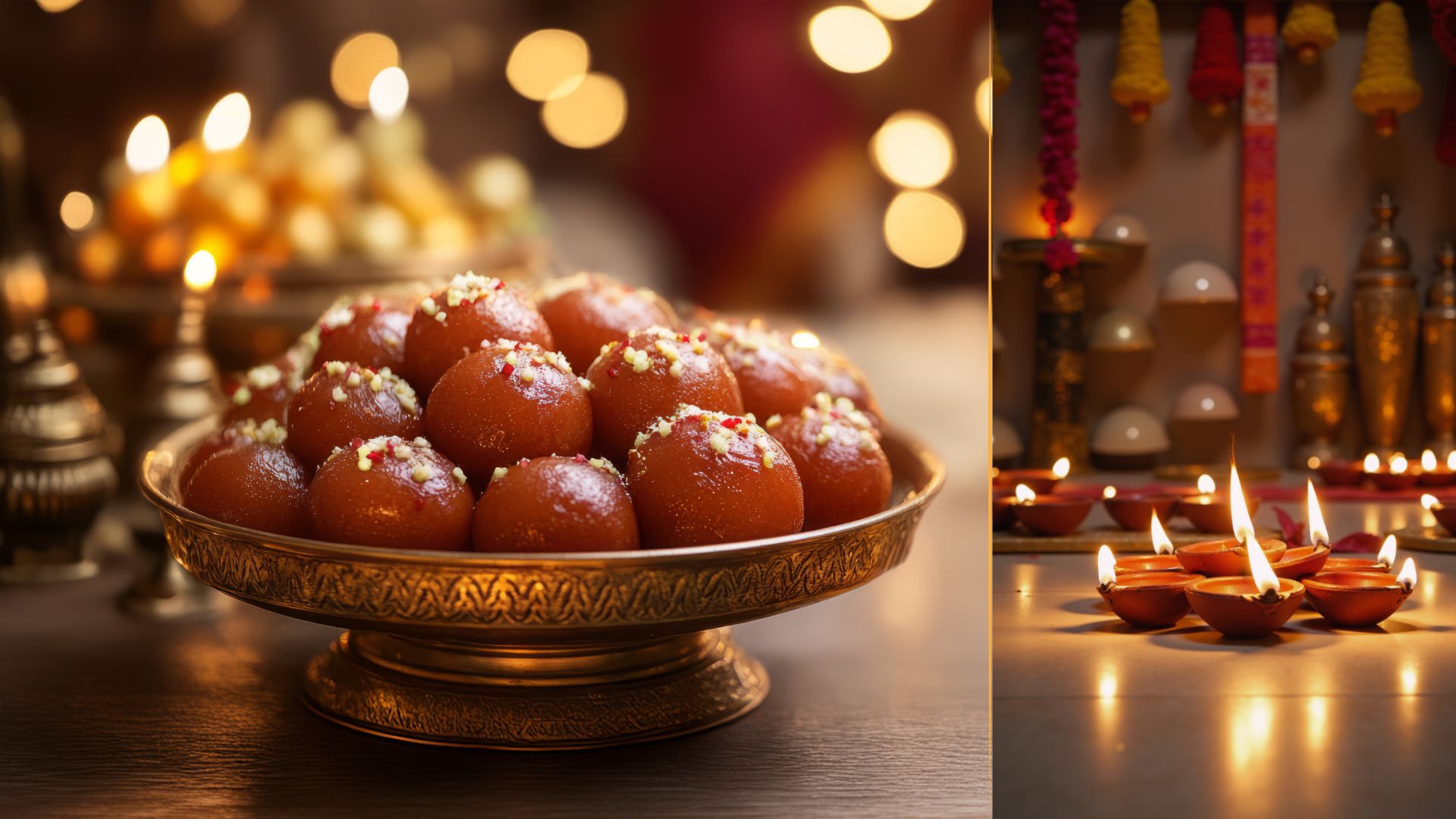 Celebrate Diwali with Homemade Gulab Jamun and Ready-to-Eat Indian Dishes!