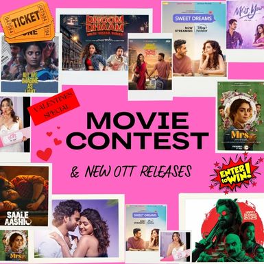 Watch, Stream & Win! Best OTT Releases to Watch This Valentine’s Season + Win FREE Movie Tickets!