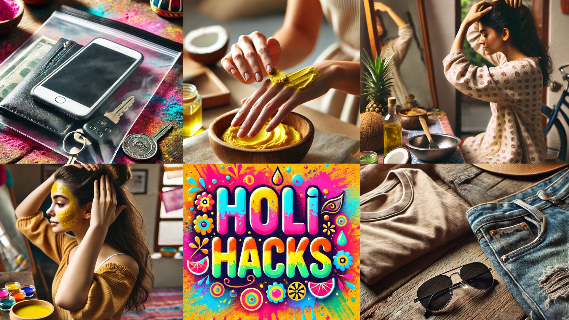 Holi Hacks You Need to Know for a Hassle-Free Celebration