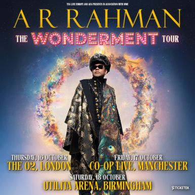 A.R. Rahman Expands “The Wonderment Tour” with UK Arena Dates Following a 50,000-Person Premiere in Mumbai and a Major North American Run