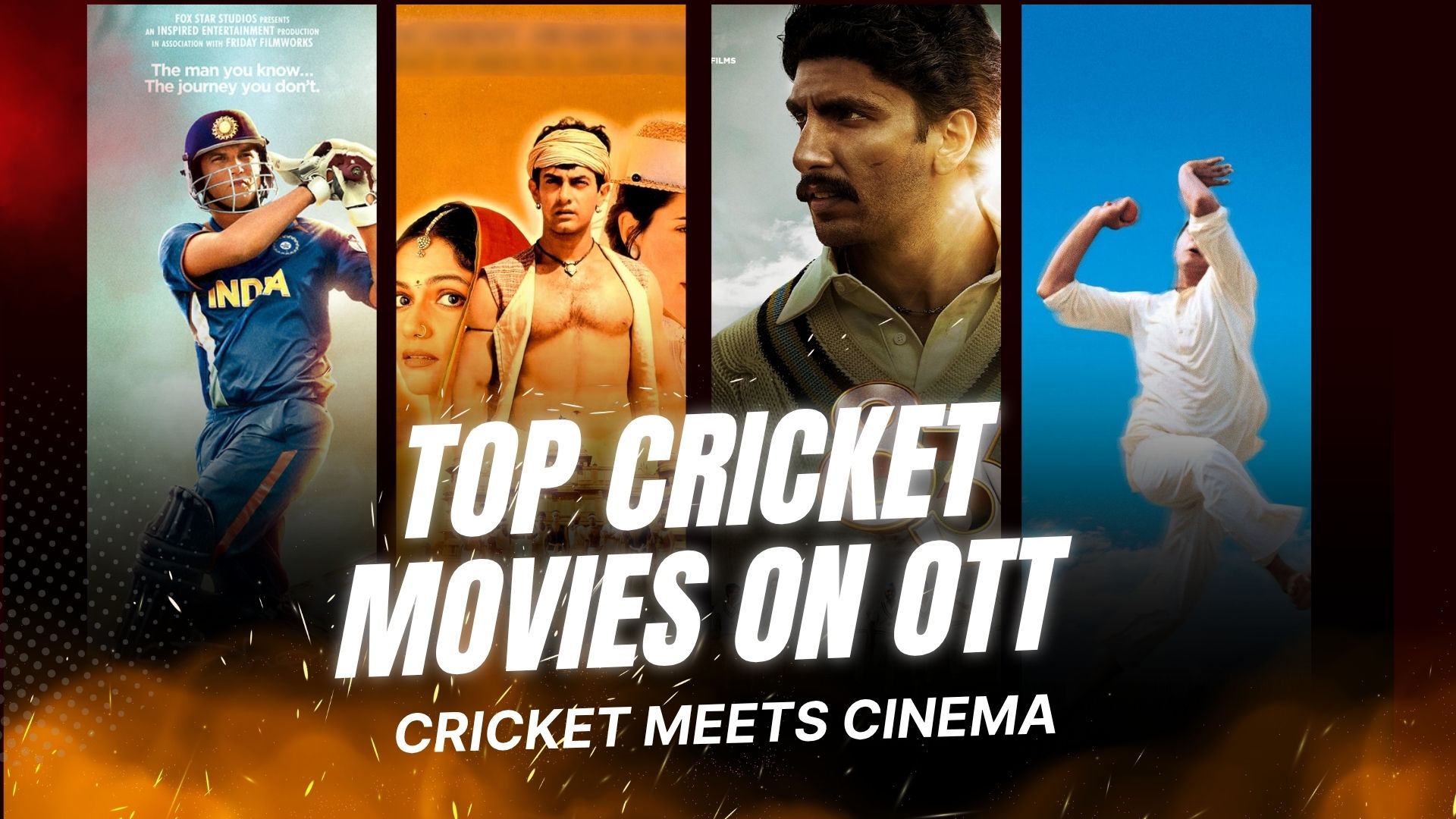 Cricket Meets Cinema: 10 Must-Watch Cricket Movies to Stream on OTT