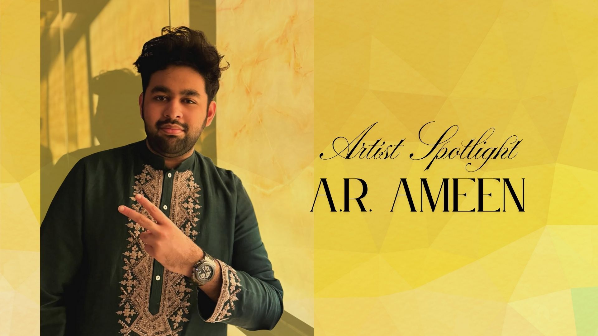 A.R. Ameen: Crafting His Own Sound Beyond a Legendary Legacy