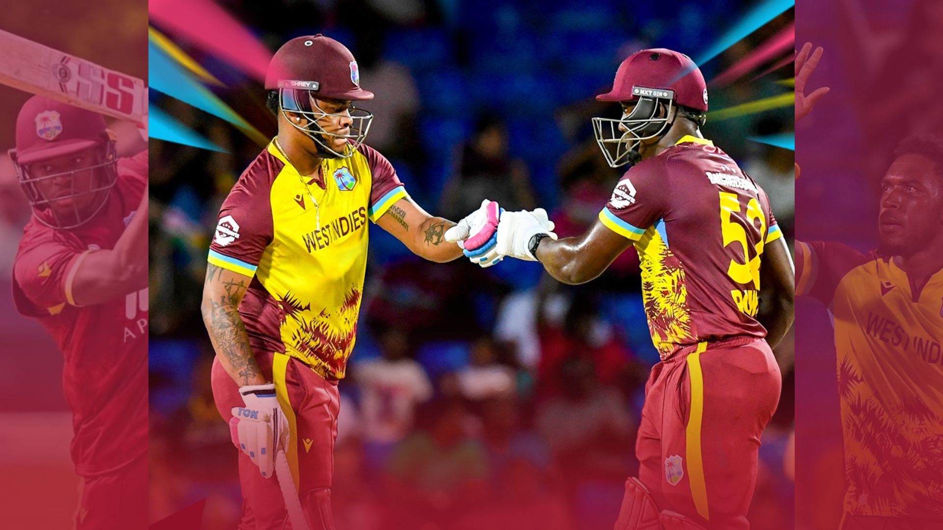 WEST INDIES T20I SQUAD announced FOR SERIES AGAINST PAKISTAN IN FLORIDA