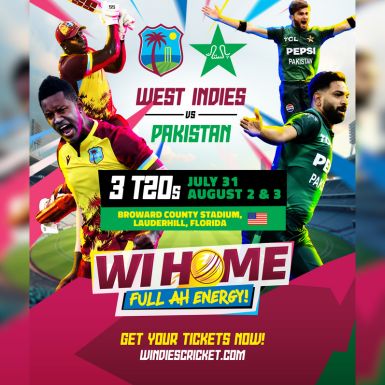 West Indies vs Pakistan T20 Series Brings International Cricket and Diaspora Pride to Florida