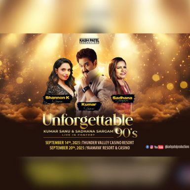 Unforgettable 90s Returns: Kumar Sanu & Sadhana Sargam Live Across North America