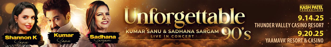 Kumar Sanu, Sadhana Sargam, and Shannon K - Unforgettable 90s returns