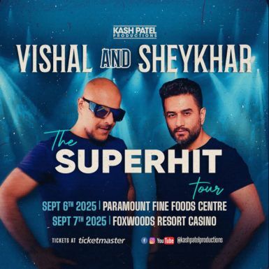Breaking News: “The Superhit Tour” 2025! Vishal & Sheykhar Bring Bollywood to North America