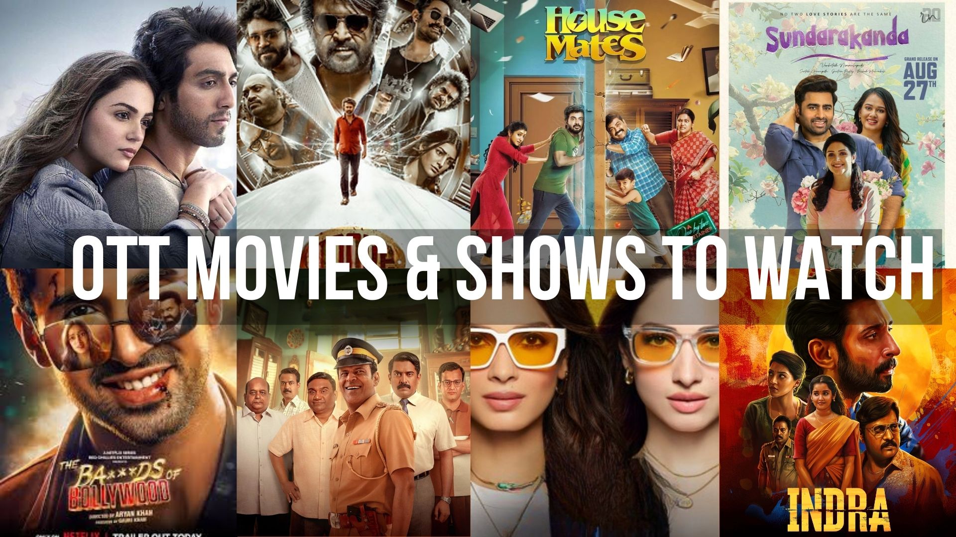 Top 10 Indian OTT Movies and TV Shows Released in September 2025 