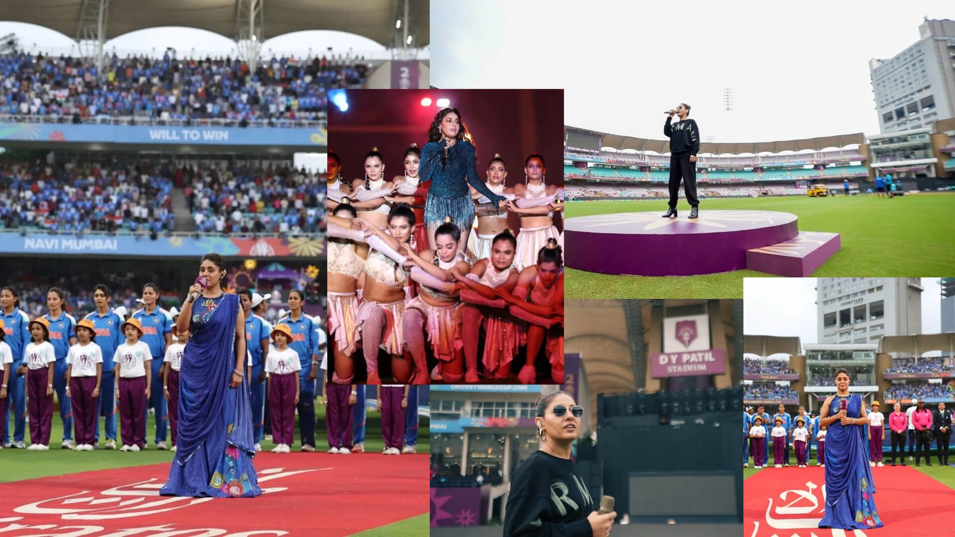 Sunidhi Chauhan Takes Centre Stage at the Women’s Cricket World Cup Final