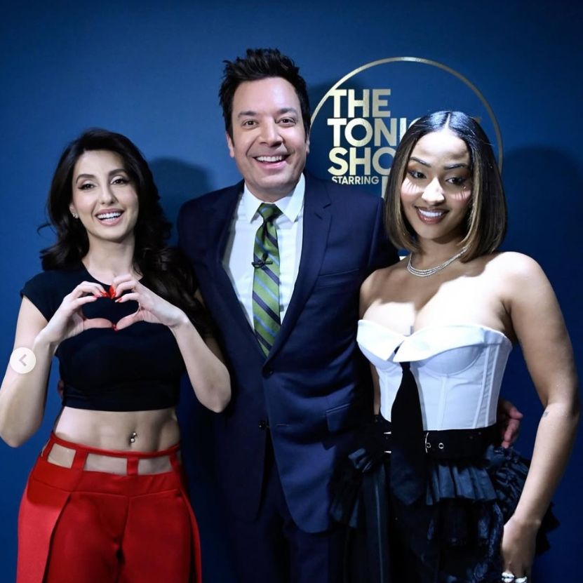 Nora Fatehi Makes Historic Debut on The Tonight Show Starring Jimmy Fallon