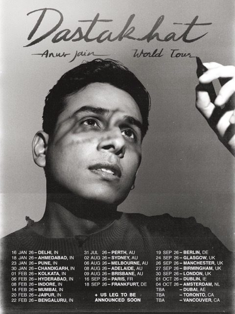 Indie Heartthrob Anuv Jain brings his 2026 world tour to fans worldwide (Tour Dates inside)