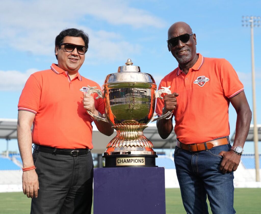 What Mayor’s New World T20 Gets Right for U.S. Cricket Brijesh Mathur Vivian Richards Mayor's New World T20