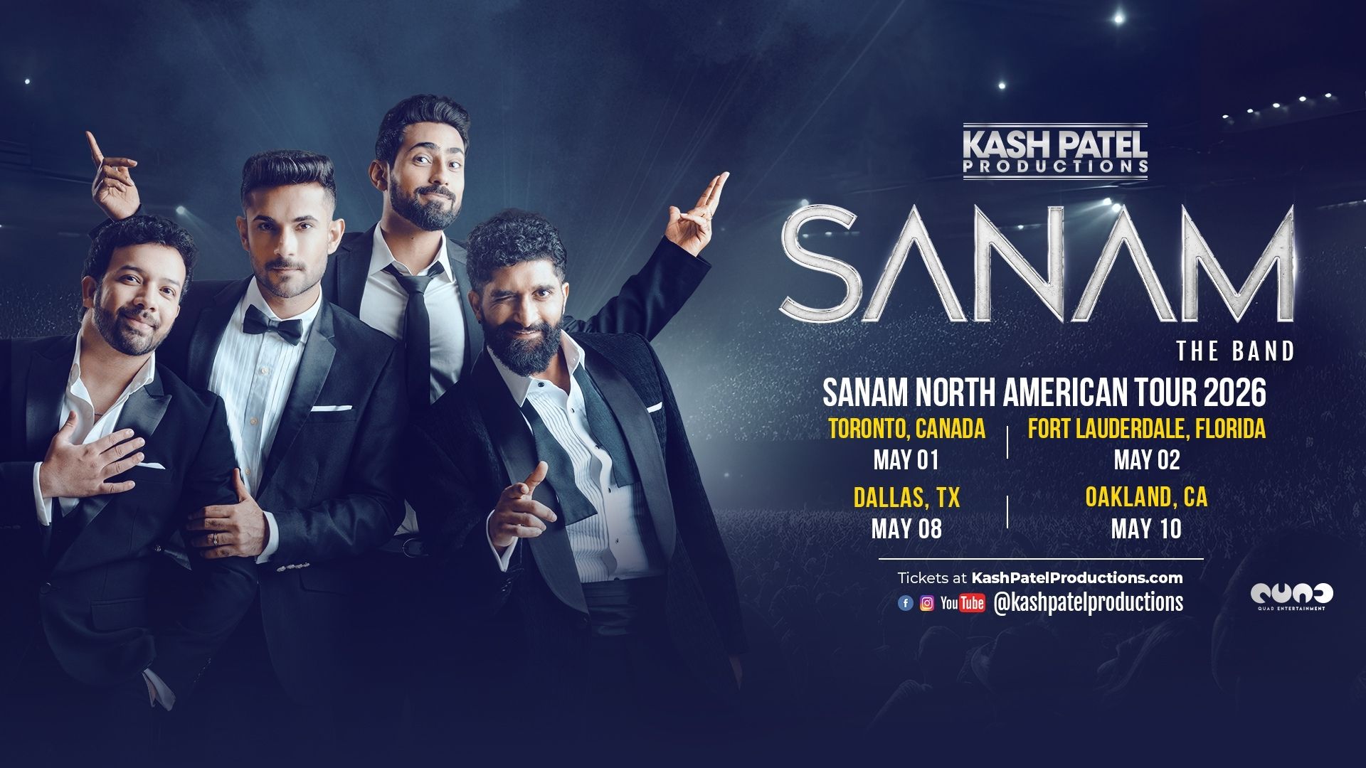 SANAM Turns Spring 2026 Into a Bollywood Sing Along Across North America