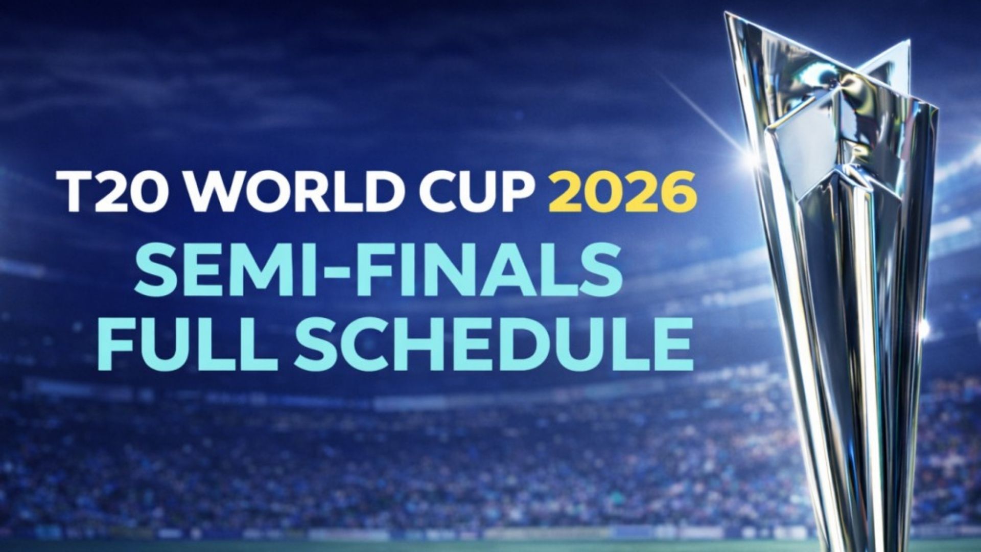 ICC Men’s T20 World Cup 2026: The Semi‑Final Picture Takes Shape  