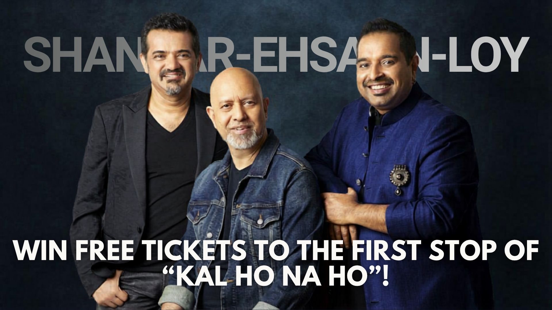 Ticket Giveaway: Be There for the First Stop of Shankar–Ehsaan–Loy’s 2026 Tour at Choctaw Casino & Resort-Durant
