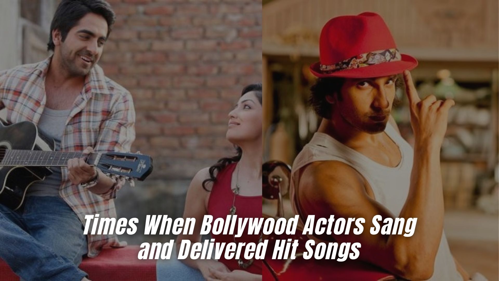 Times When Bollywood Actors Sang and Delivered Hit Songs