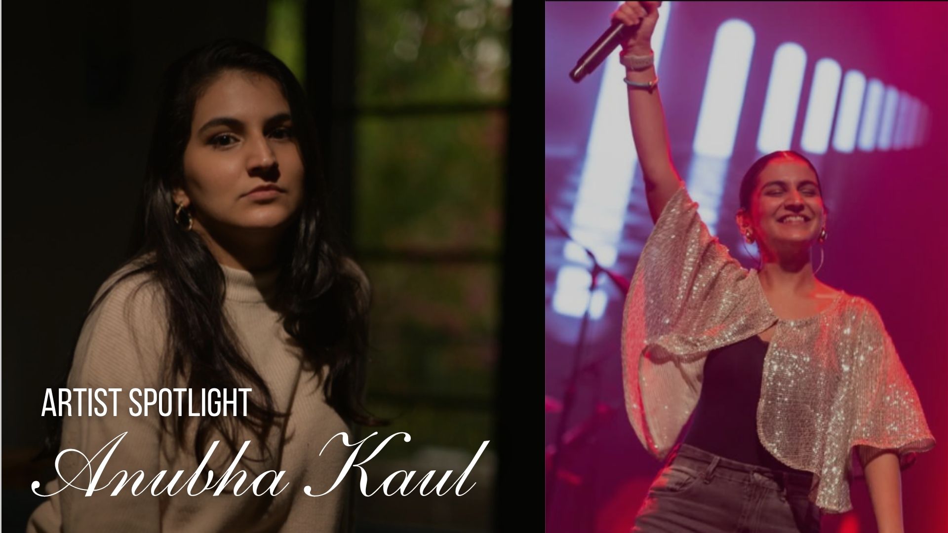 Singer-songwriter Anubha Kaul takes center stage as a featured vocalist on “The Superhit Tour” with Vishal & Sheykhar