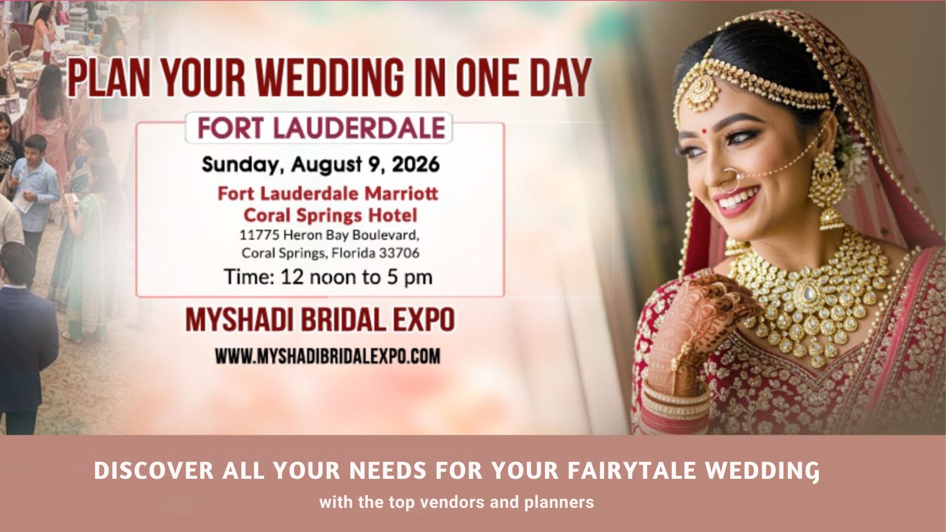 The MyShadi Bridal Expo Is Coming to South Florida