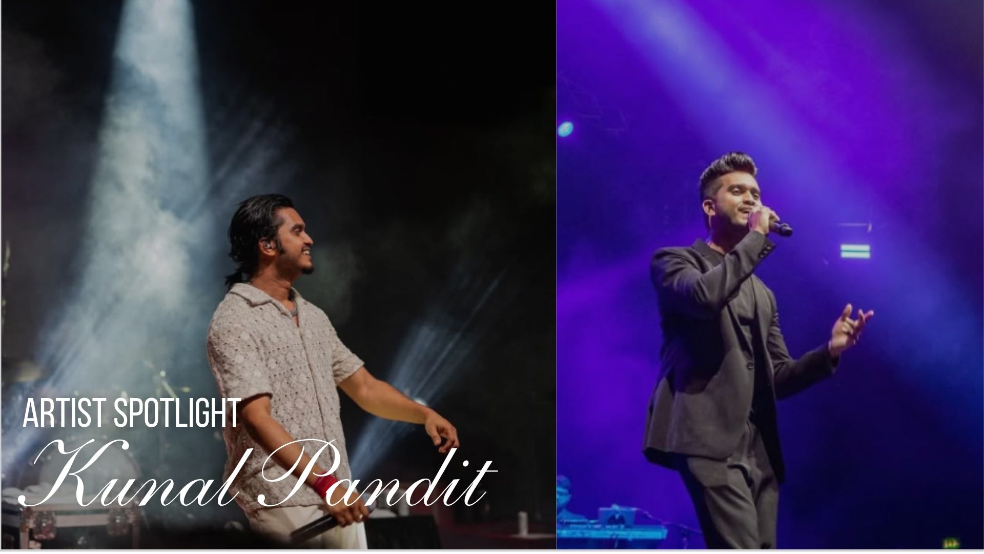 Who Is Kunal Pandit? Meet the Singer Opening the Vishal & Sheykhar Show this Summer