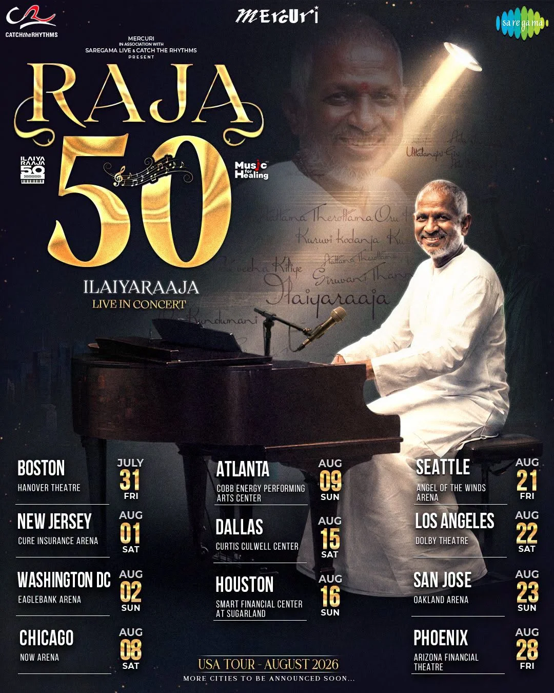Raja 50 Ilaiyaraaja Live