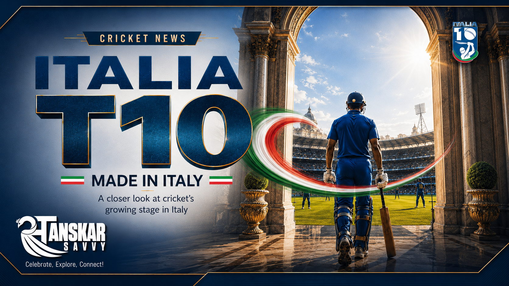 Italia T10 Brings Franchise Cricket to Rome This November