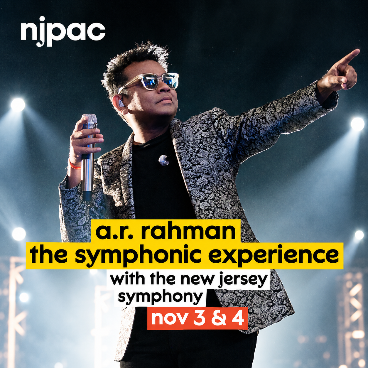 A.R. Rahman Is Bringing “The Symphonic Experience” to NJPAC for Two Nights