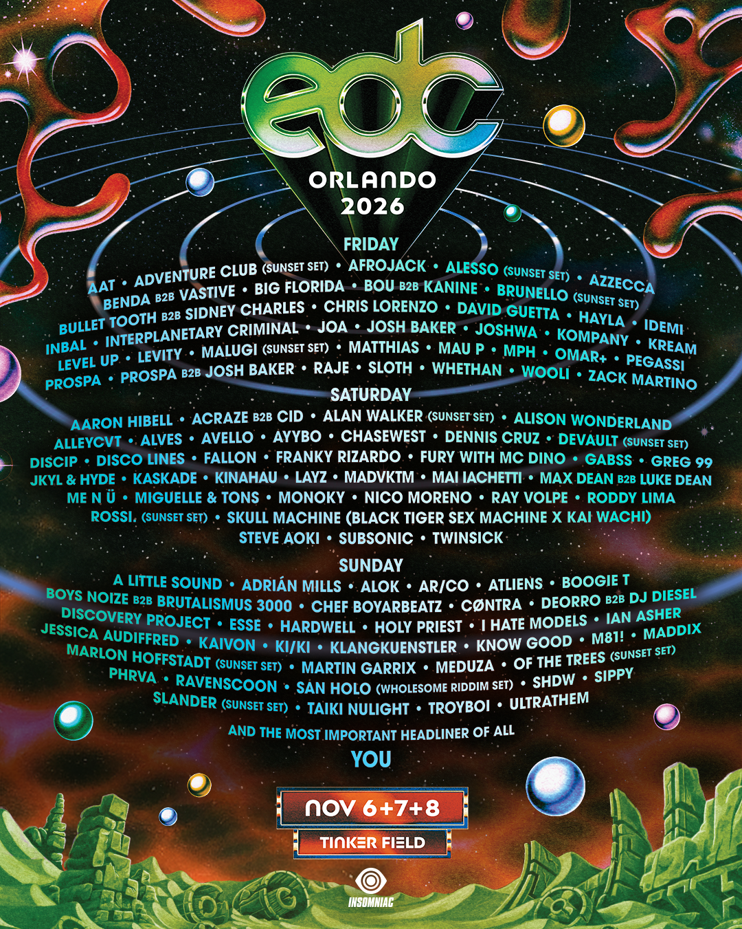 Electric Daisy Carnival – Orlando 2026