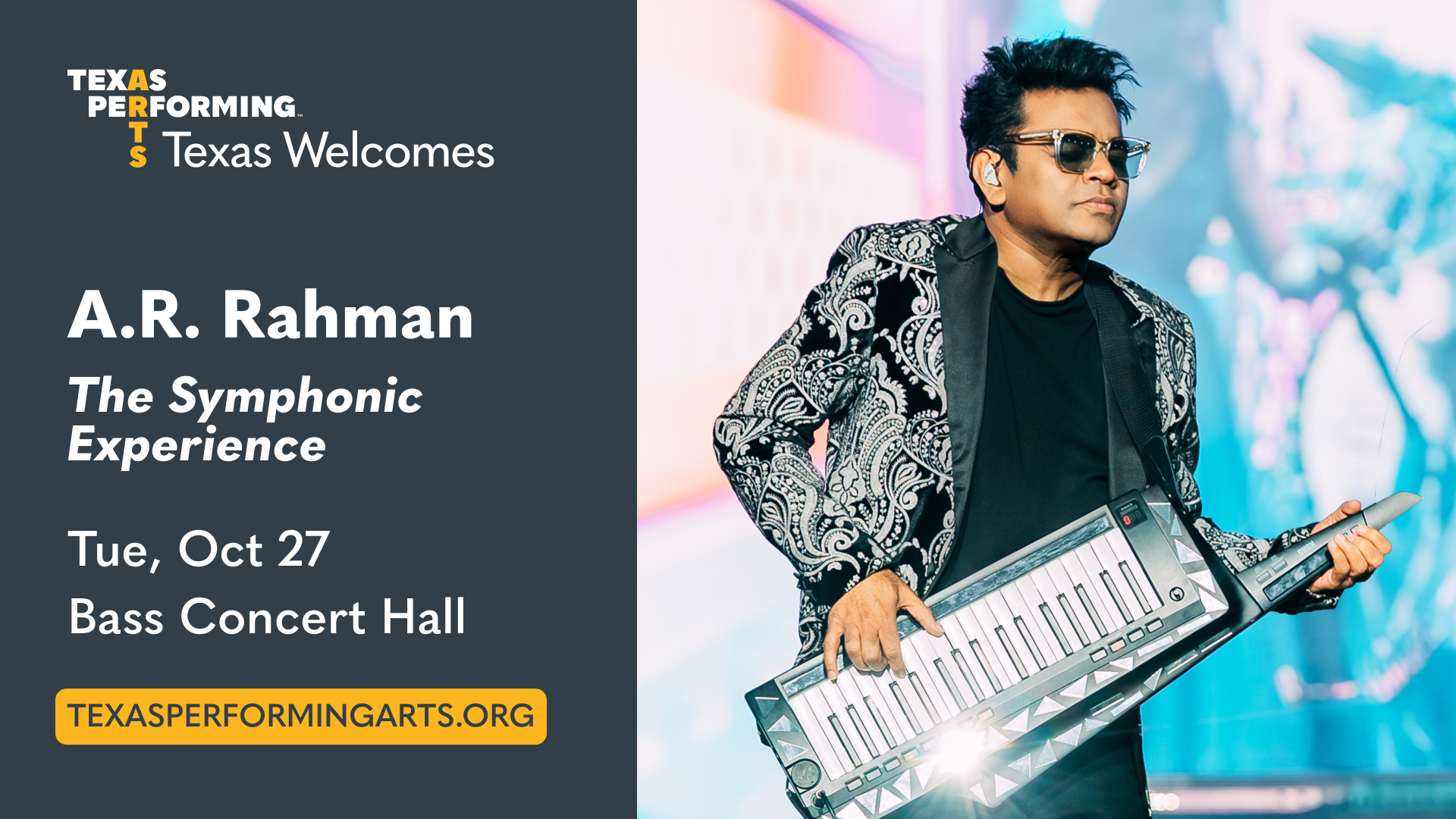 A.R. Rahman Brings “The Symphonic Experience” to Austin