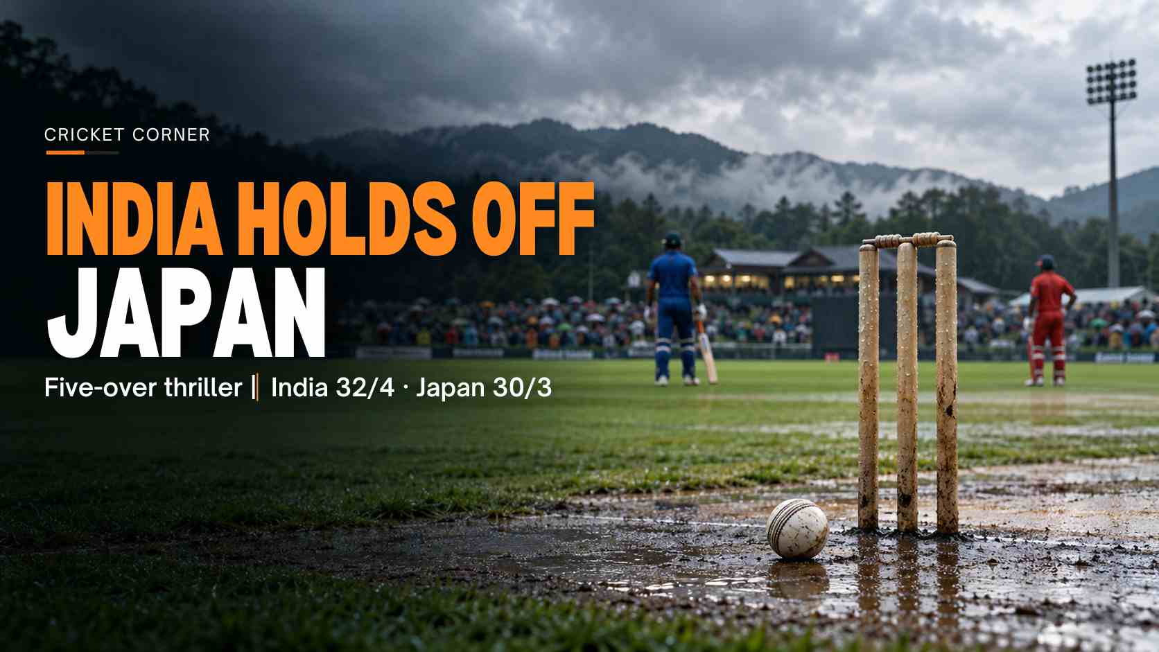 India Hold Their Nerve Against Japan in a Rain‑Shortened Thriller 