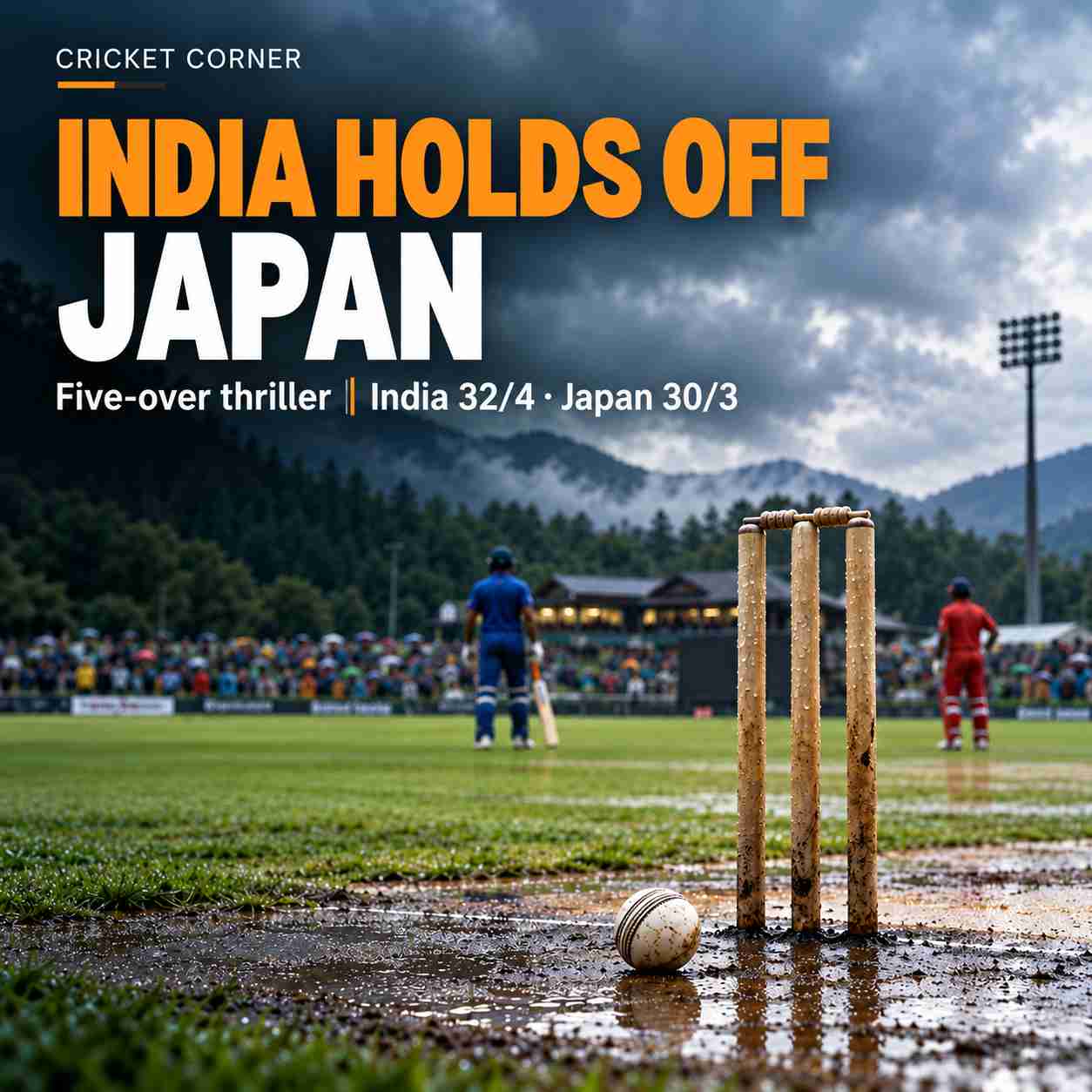 India Hold Their Nerve Against Japan in a Rain‑Shortened Thriller 