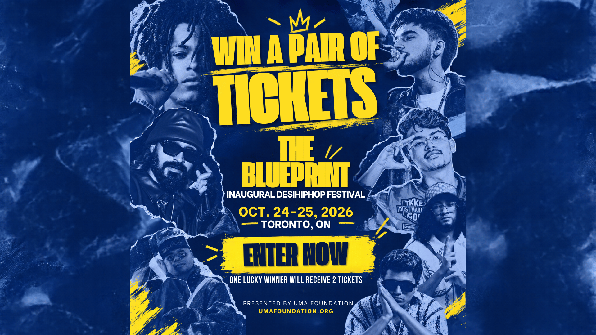 Enter for a Chance to Win Tickets to “The Blueprint” Inaugural DesiHipHop Festival!