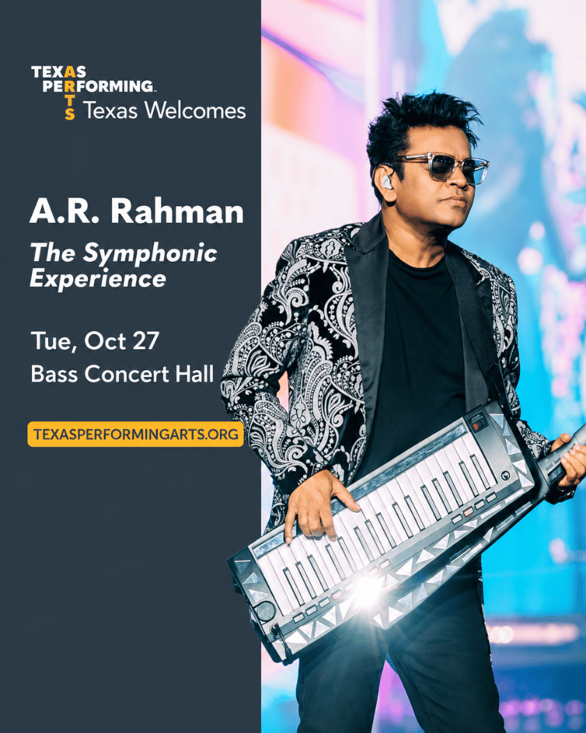 A.R. RAHMAN SYMPHONIC EXPERIENCE IN Austin